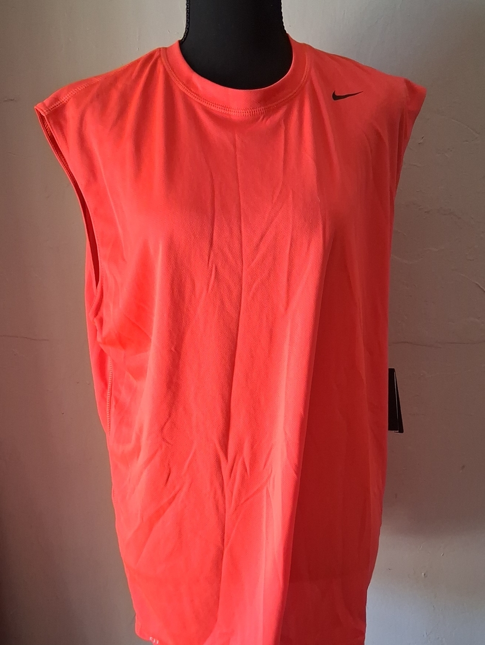 Nike Women's Bright Coral Muscle Tee